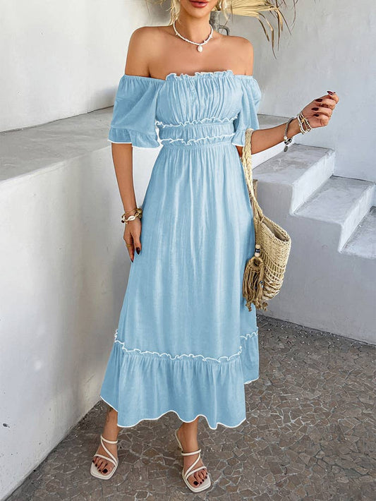 Bohemian Casual Reversible Short Sleeve Dress