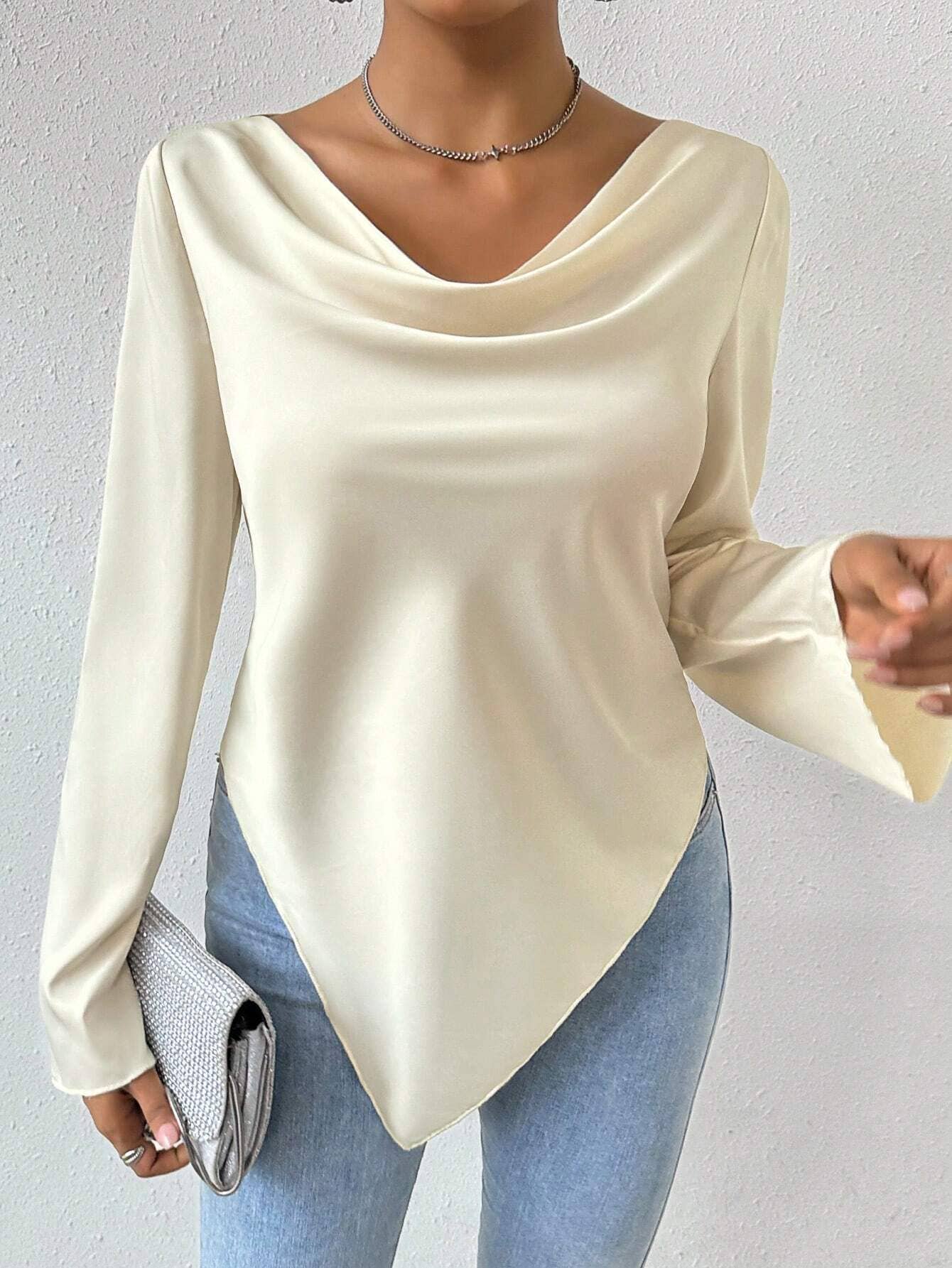 ELEGANT HIGH AIR CONDITIONING LONG SLEEVE T-SHIRT