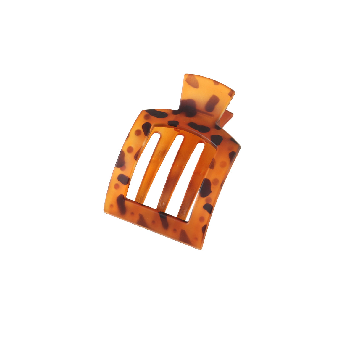 PC Square Hair Clip ??Elegant Updo Claw_CWAHA6517