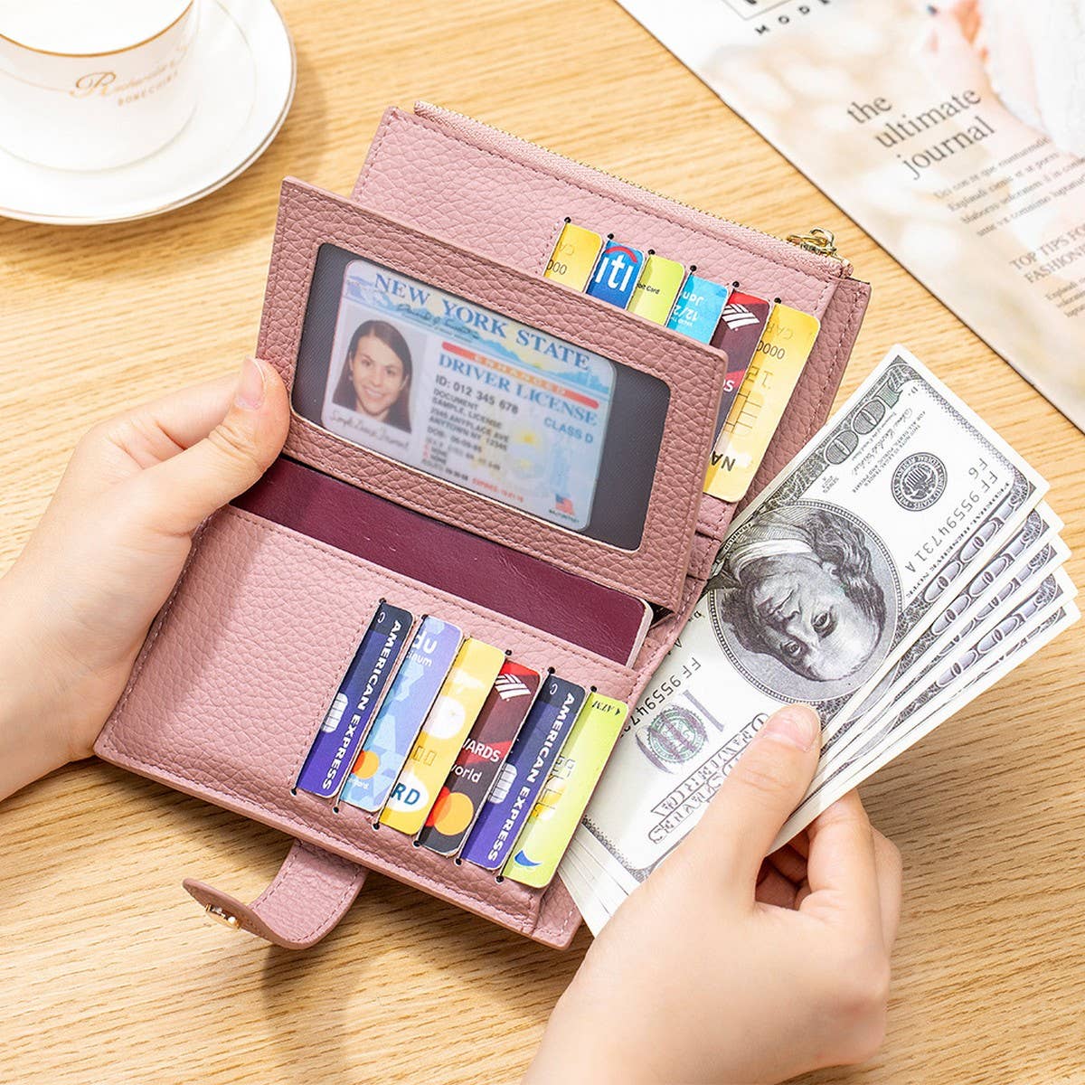 MULTIFUNCTIONAL LARGE CAPACITY SHORT LEATHER WALLET_CWAB3753