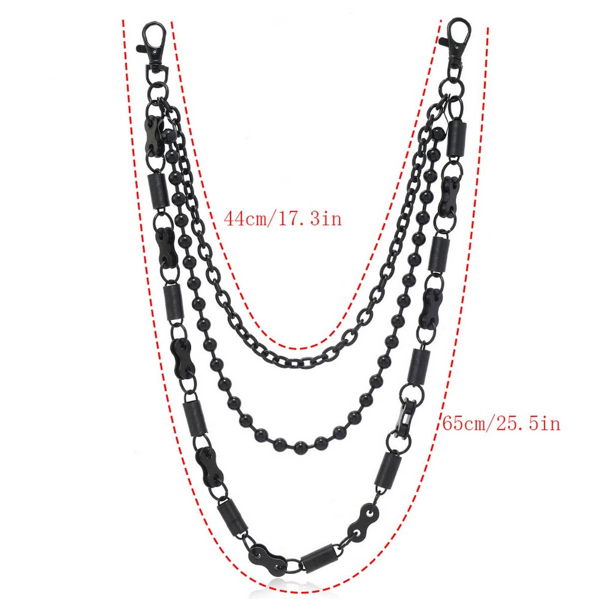 PUNK RETRO DUO'CENG METAL TROUSER CHAIN_CWMM4831