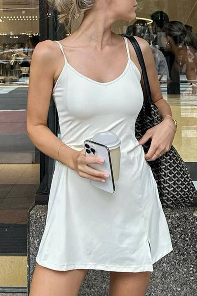 CWDSD10459_CASUAL HOLIDAY STYLE MINI SKIRT DRESS