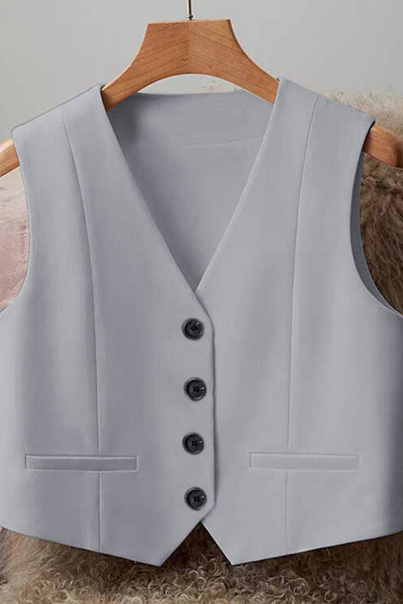 CWOV00107_SUMMER FASHION COMMUTING LAYERED SUIT VEST