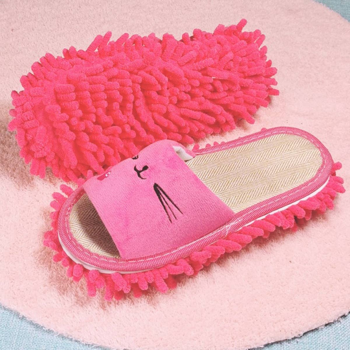 WASHABLE MOP SLIPPERS  MOP SHOES DUSTING SLIPPERS