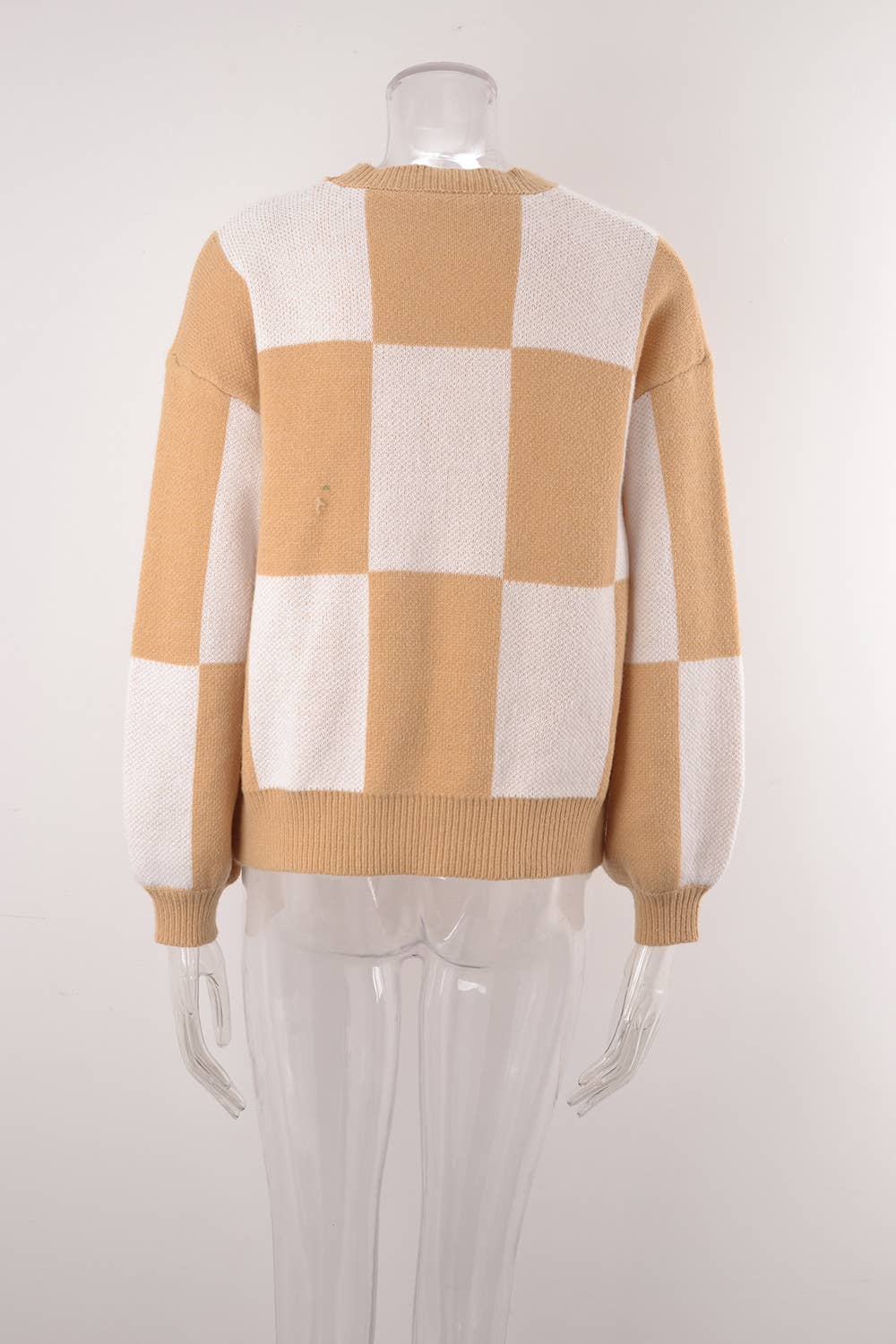 CREW-NECK KNIT PULLOVER STRIPED STYLE KNIT