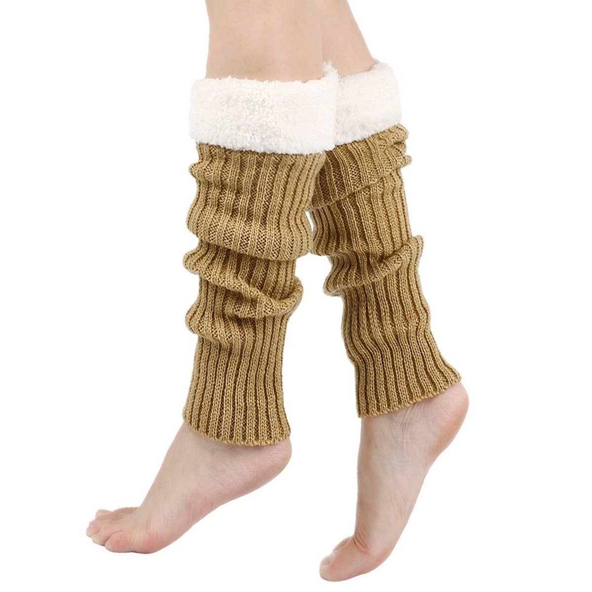 CWMM10089_COZY LEG WARMERS &AMP FOOT FOR CHRISTMAS
