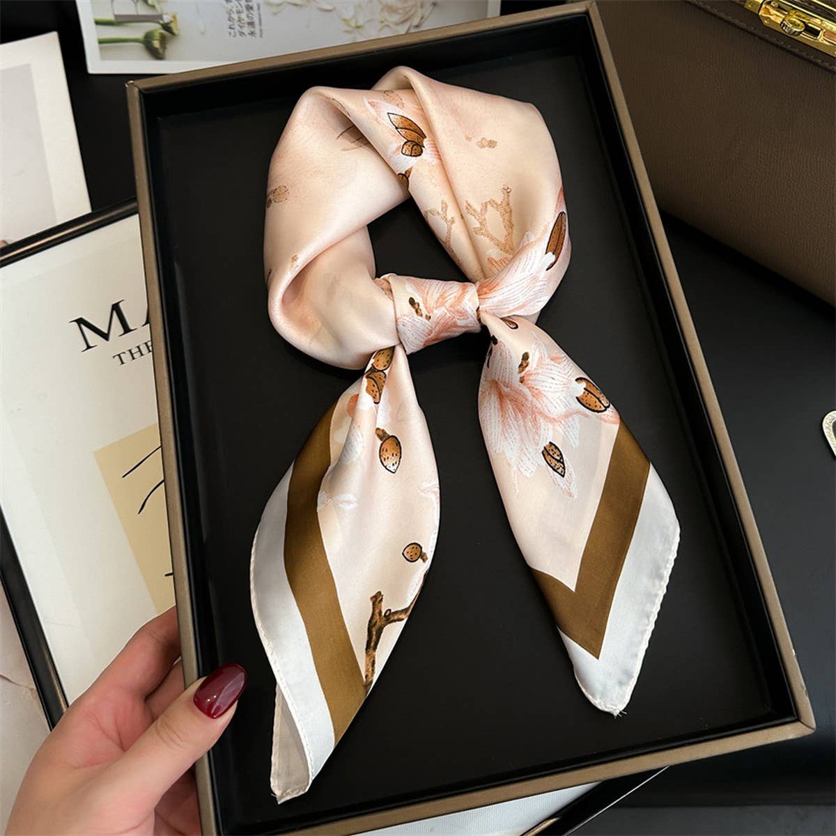 NEW SWEET PRINTED VERSATILE SUNSCREEN SCARF SHAWL_CWASC1434