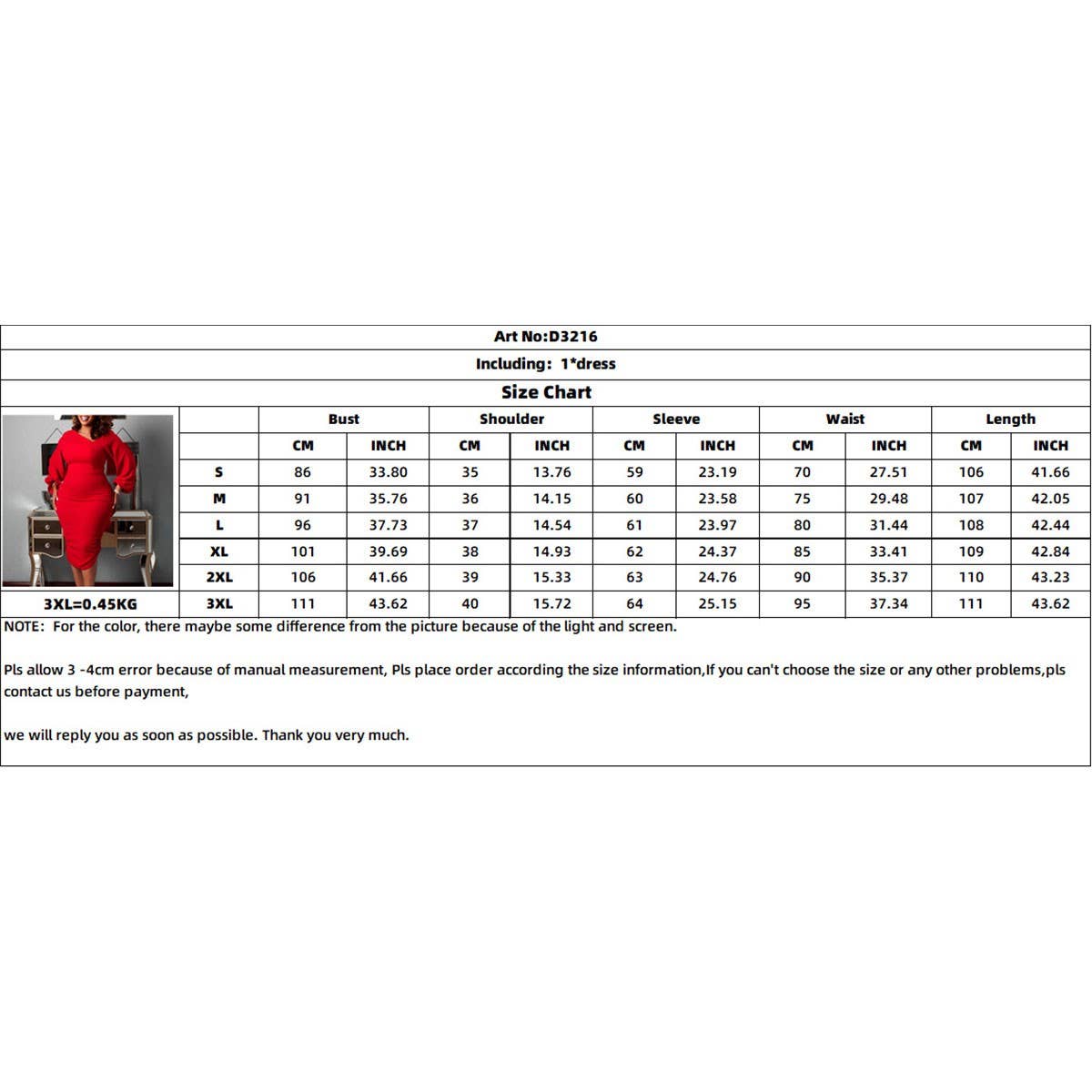 LONG-SLEEVED FASHIONABLE AND ELEGANT TUNIC DRESS