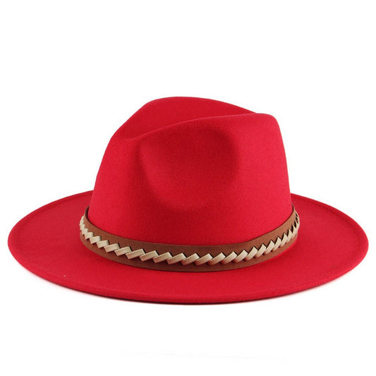 AUTUMN AND WINTER FASHION GENTLEMAN PANAMA HAT_CWAH1894