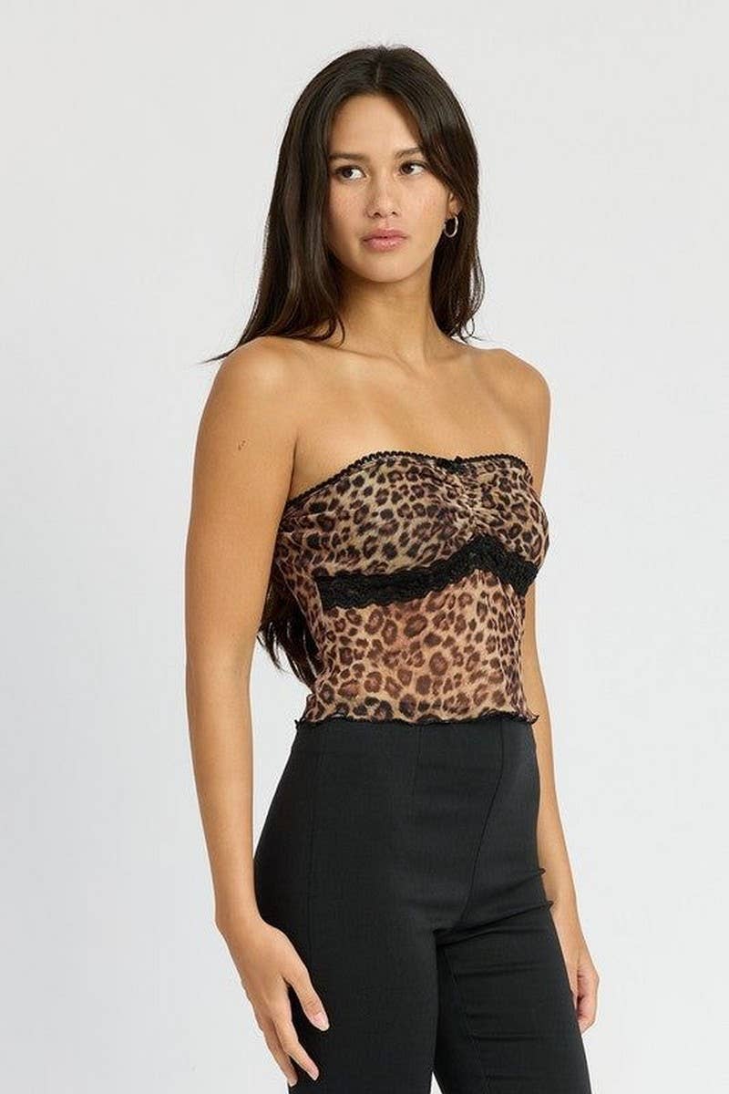 CWTTT0080_LEOPARD PRINT SEXY SLEEVELESS WRAP TANK TOP