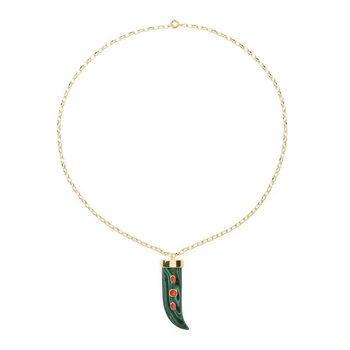 Colorful Chili Pearl Bead Necklace ? Retro Chic