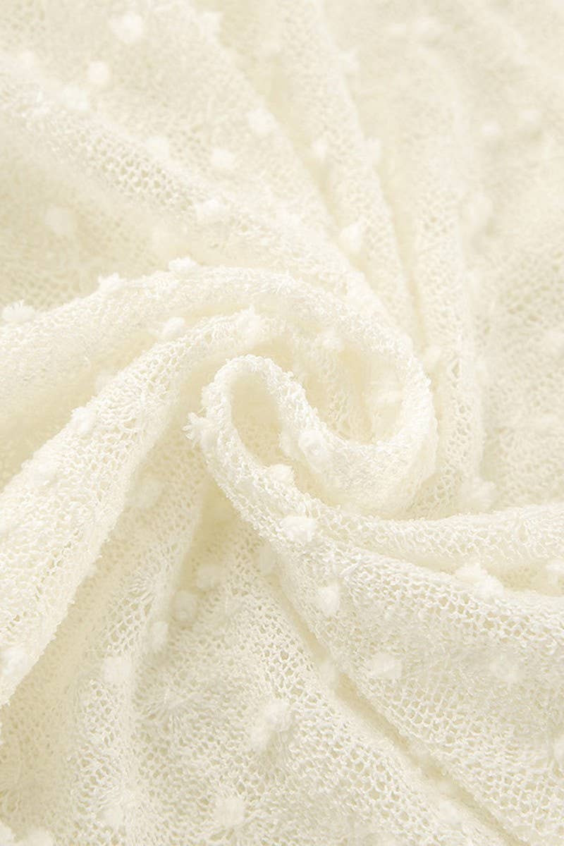 CWTBLL00608_SOLID COLOR JACQUARD KNITTED BOAT NECK TOP