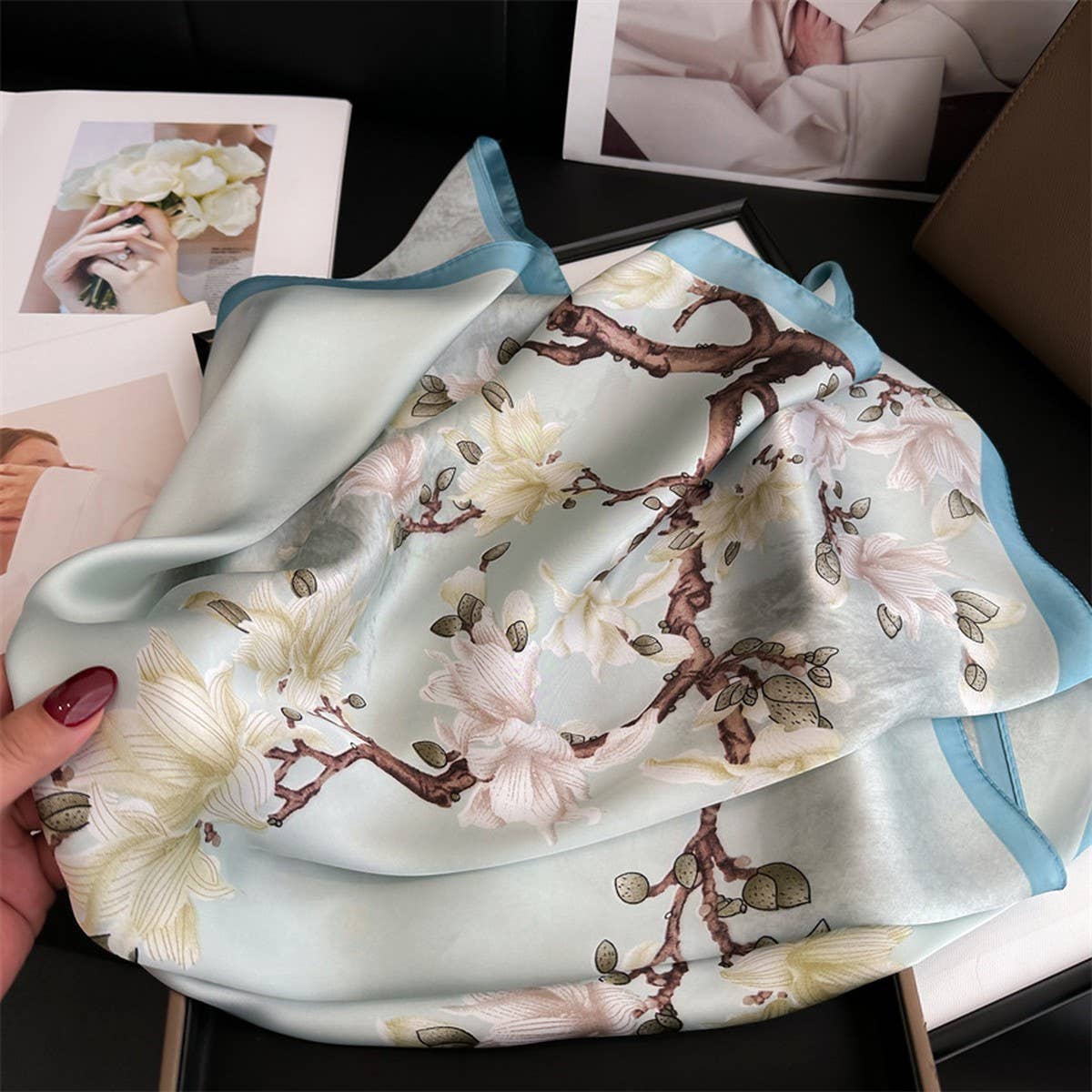 NEW SWEET PRINTED VERSATILE SUNSCREEN SCARF SHAWL_CWASC1434