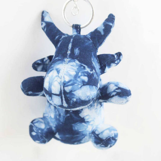 Handmade Indigo Dyed Yunnan Tie-Dye Plush Animal