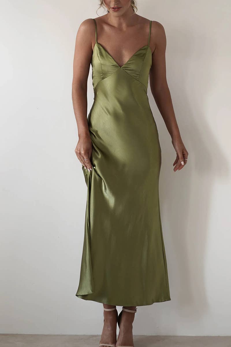 CWDHL0931_SEXY SUSPENDER FASHIONABLE BACKLESS DRESS