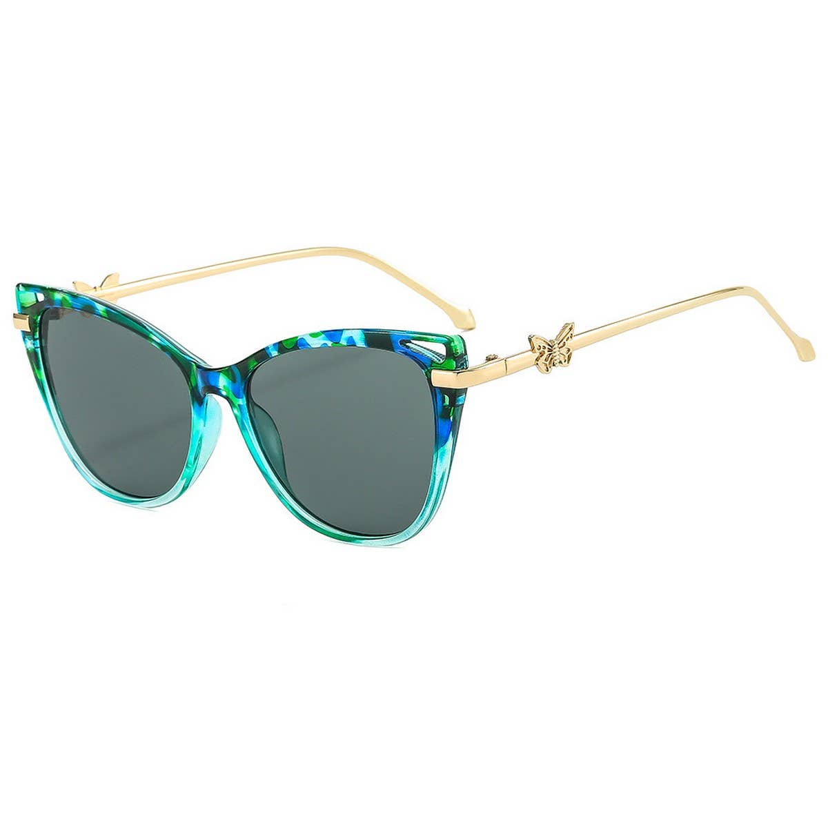 Elegant Butterfly Cat Eye Retro Fashion Sunglasses