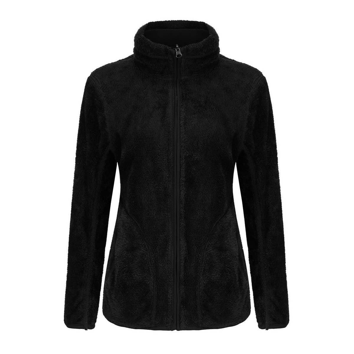 Fleece thickened double fleece cardigan jacket