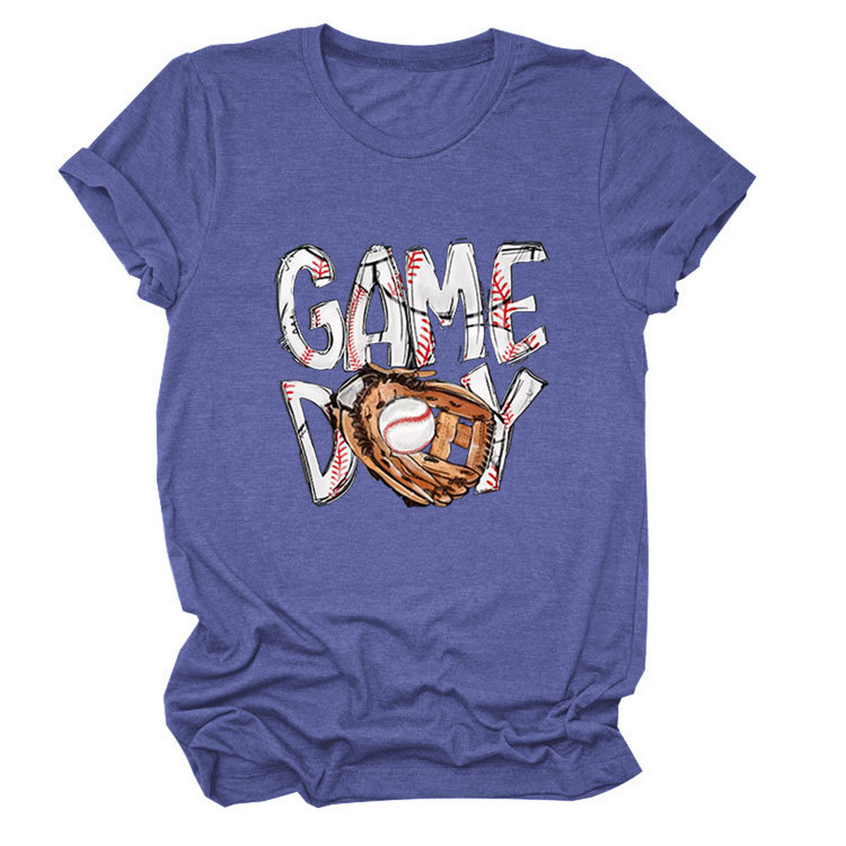 New Women's Plus Size Short Sleeve Glove Tee_CWTTS1513