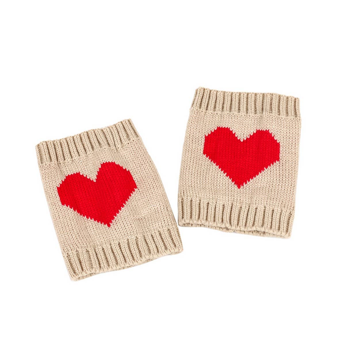 CWMS02724_HEART ANKLE LEG WARMERS WINTER BOOT COVERS