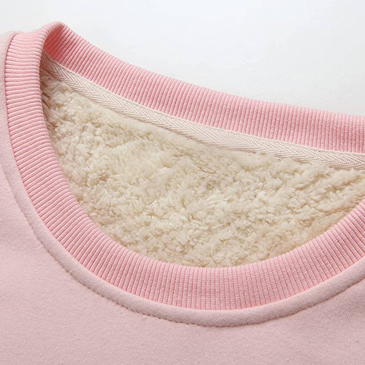 CREW-NECK THICKENED TO WEAR A BOTTOM HOODIE