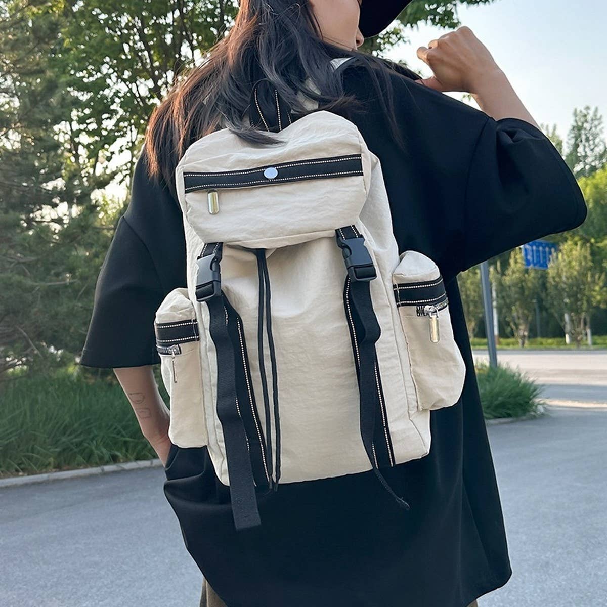 Outdoor Travel Backpack for Students, Unisex_CWAB5448