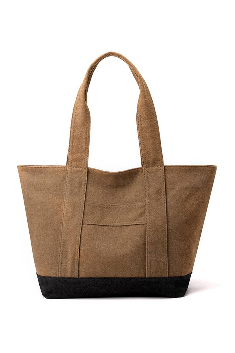 CASUAL DAILY CANVAS SHOULDER BAG_CWAB0519