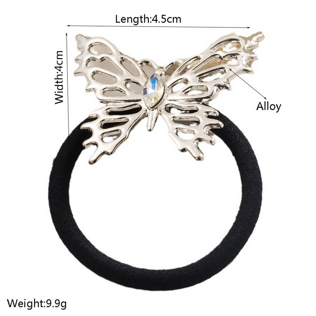 Stylish Metal Bow Hair Tie ??Sweet & Elegant_CWAHA6191