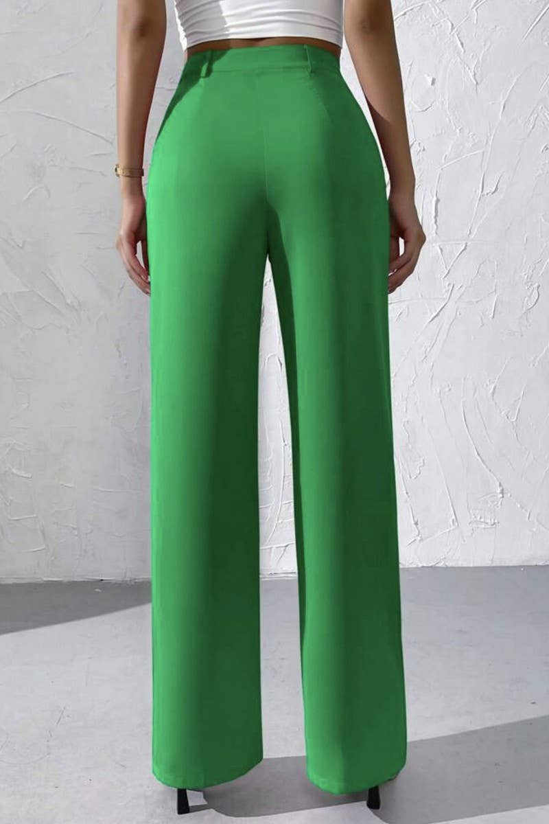 CWBLP1976_CHIC HIGH-WAISTED DRAPED WIDE LEG TROUSERS