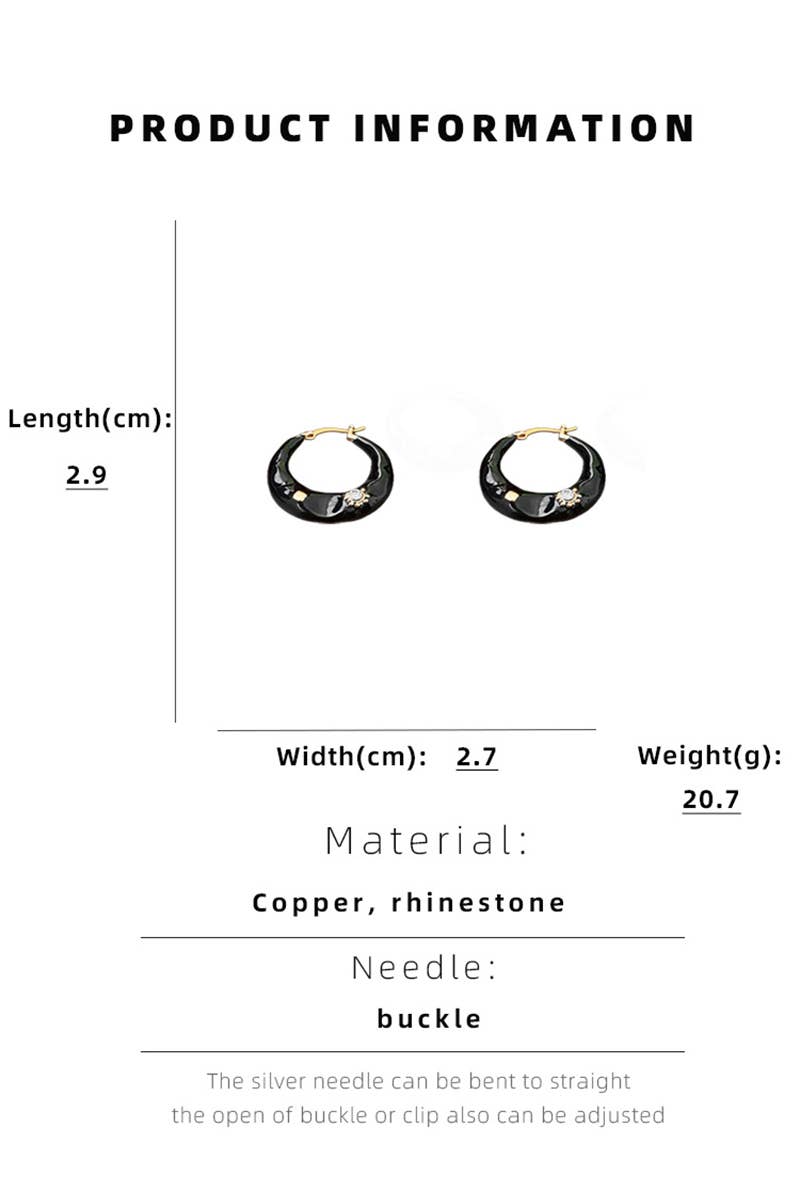 BEADS DECKED HOOP RING EARRINGS_CWAJE0300