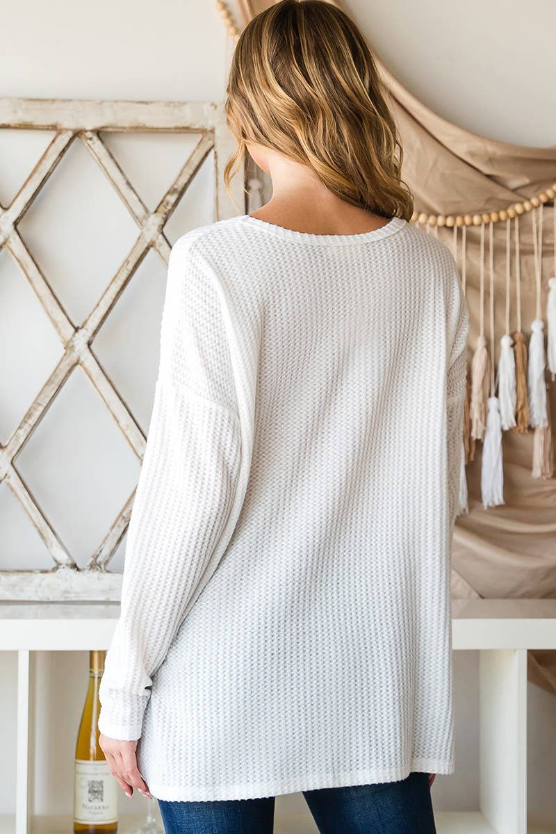 CWOSWL1833_SOFT LOOSE FIT PULLOVER SWEATER KNIT TOP