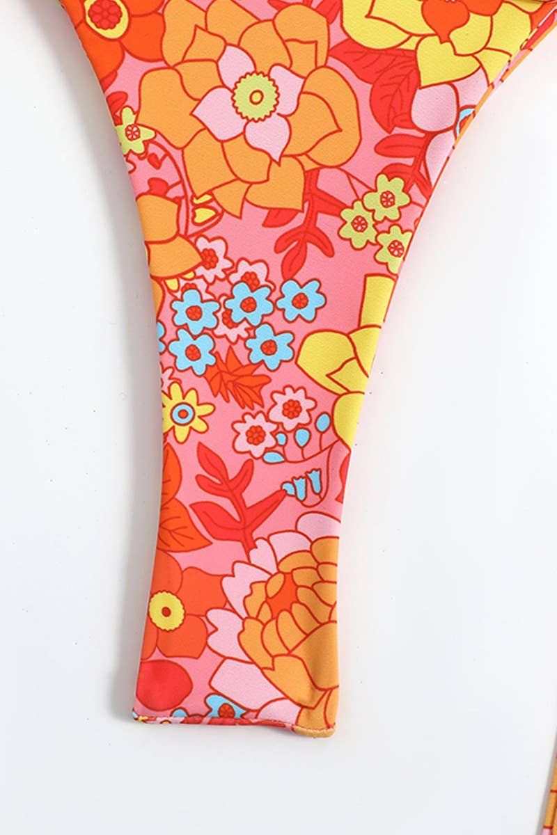 CWMW0771_CASUAL DIGITAL PRINT STRAPPY SWIMSUIT