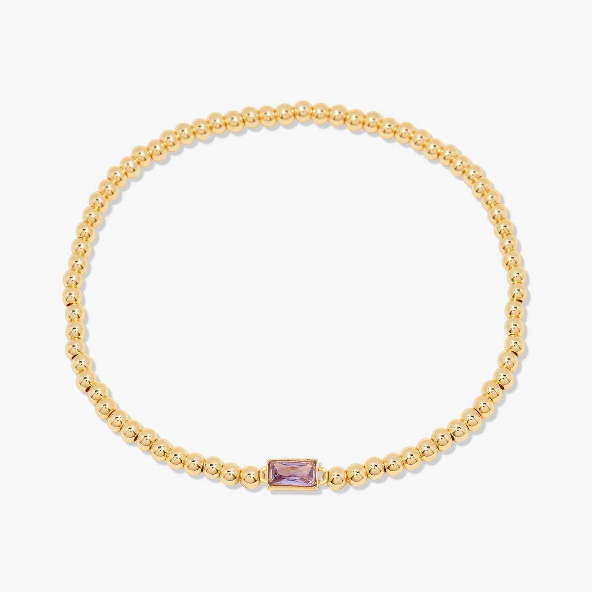 Simple December birthstone bracelet for women_CWMM5546