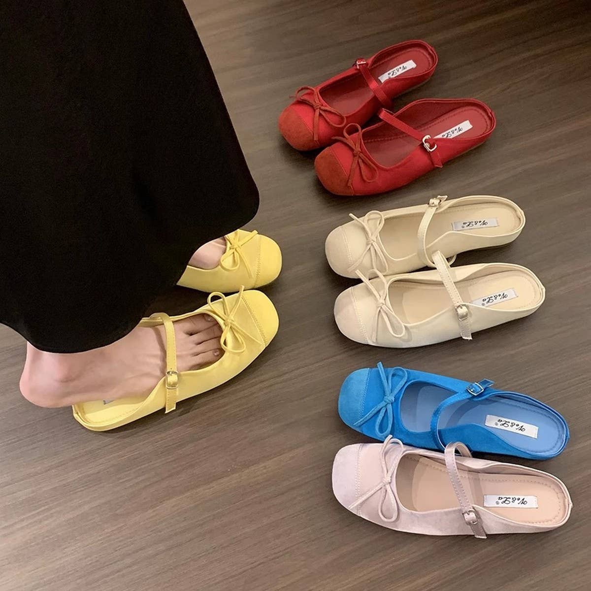 Cutout Leather Slip-On Mules with Hidden Wedge