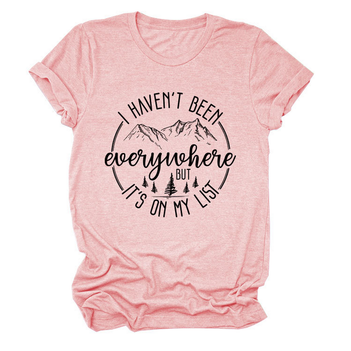 New Summer Short Sleeve T-Shirt, Geometric_CWDSD8369