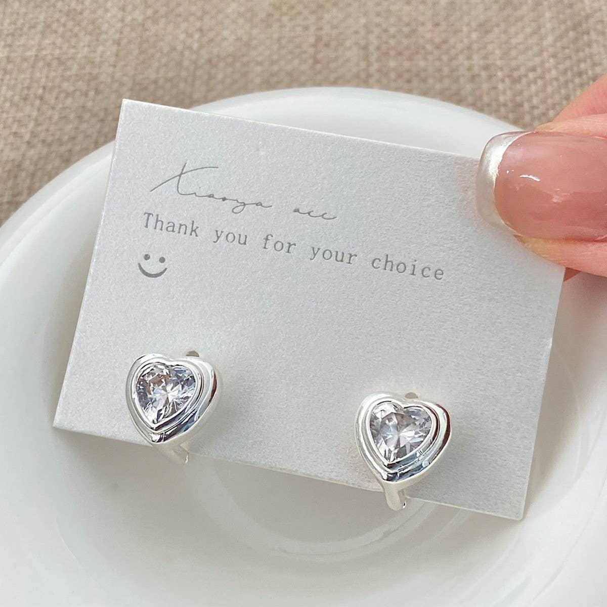 VALENTINE'S DAY RETRO HIGH-END HEART EARRINGS