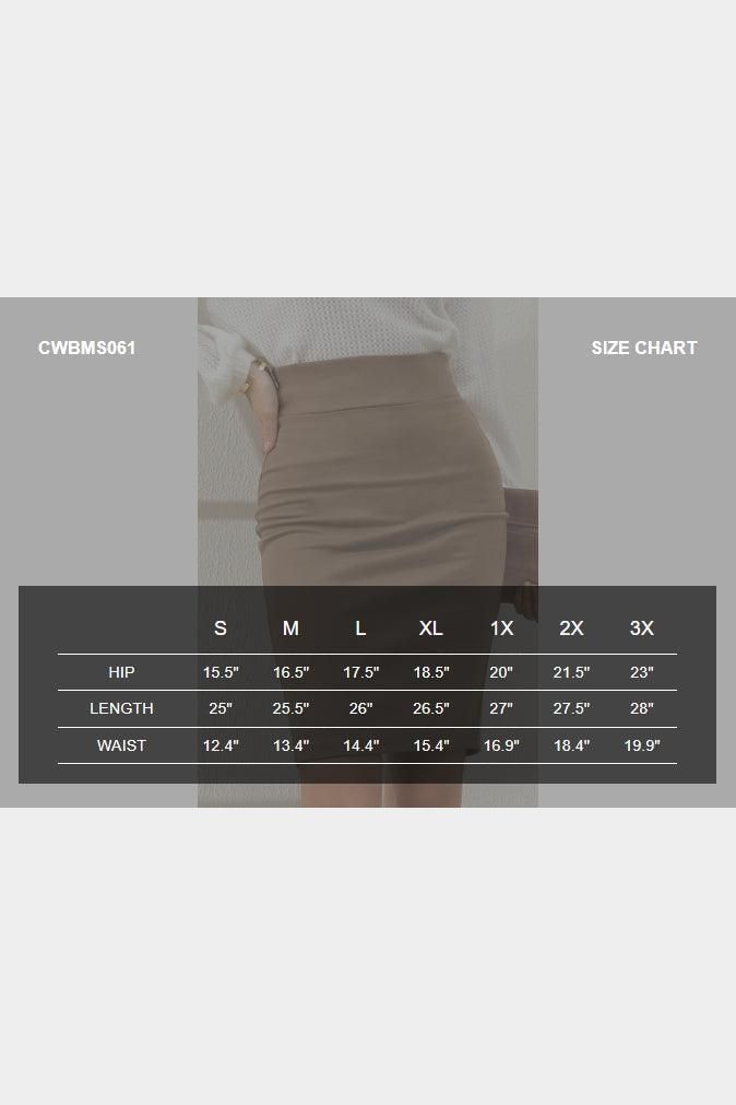 CAUSAL EASY MIDI DRESS WITH BACK SLIT - Doublju