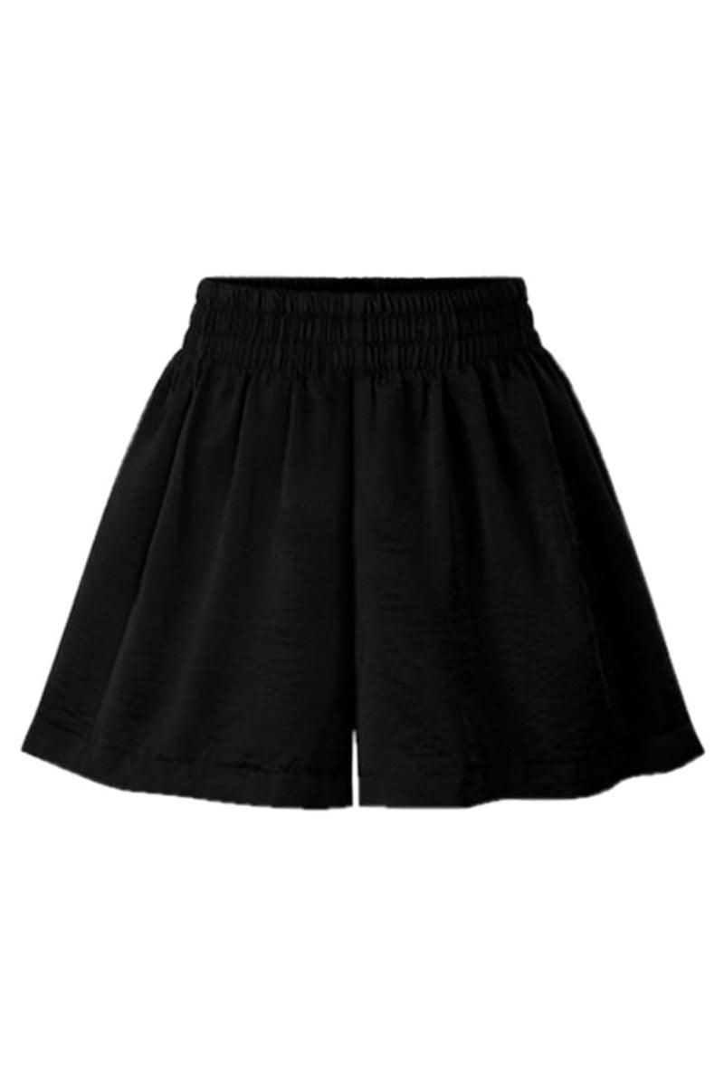 ELASTIC WAIST BASIC DAILY SHORTS - Doublju