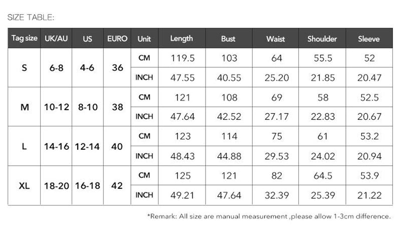 WOMEN FLORAL PRINTING LONG SLEEVE LONG DRESS