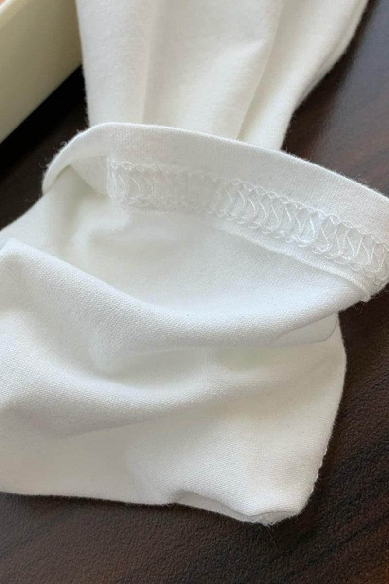 BASIC SIMPLE HIGH NECK DAILY TOP - Doublju