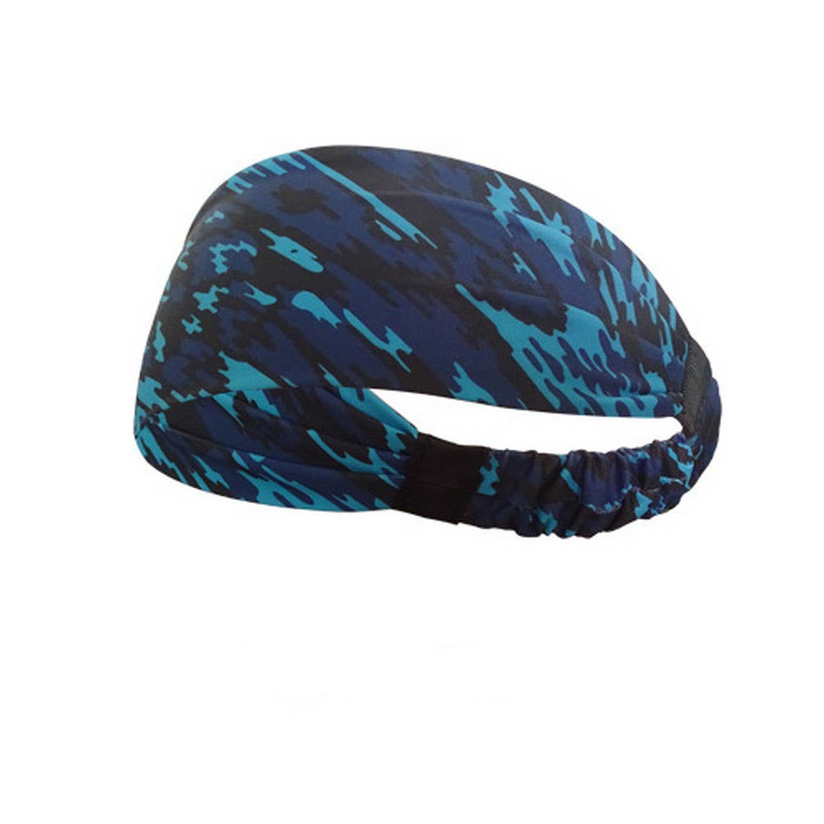 Wide Printed Sports Headband for Yoga & Workouts