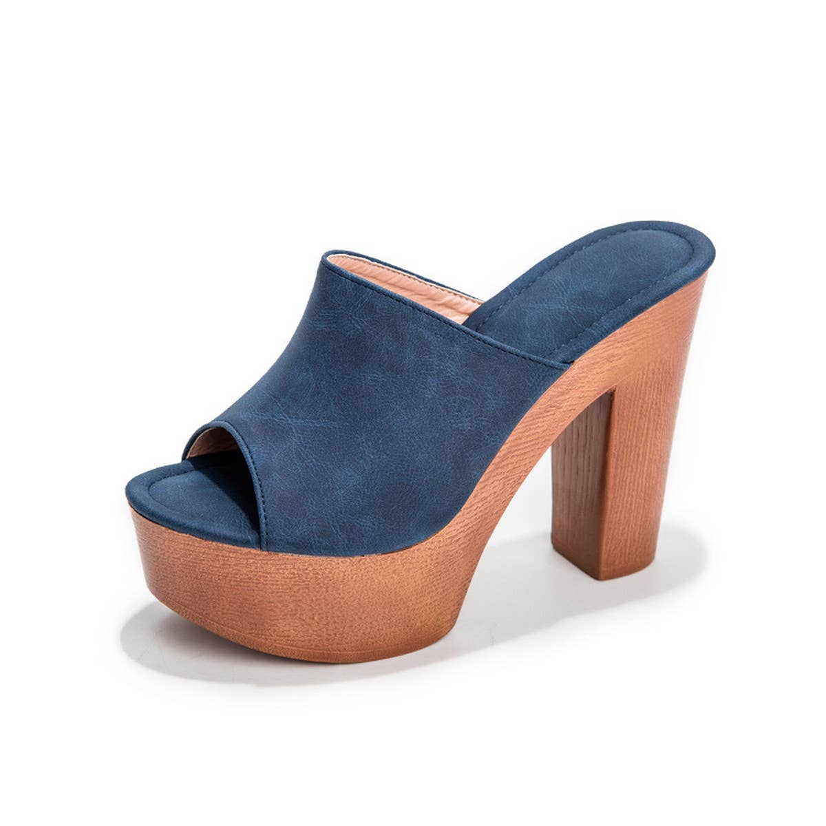 WOMEN HIGH HEELS WITH THICK HEELS AND HALF HEELS