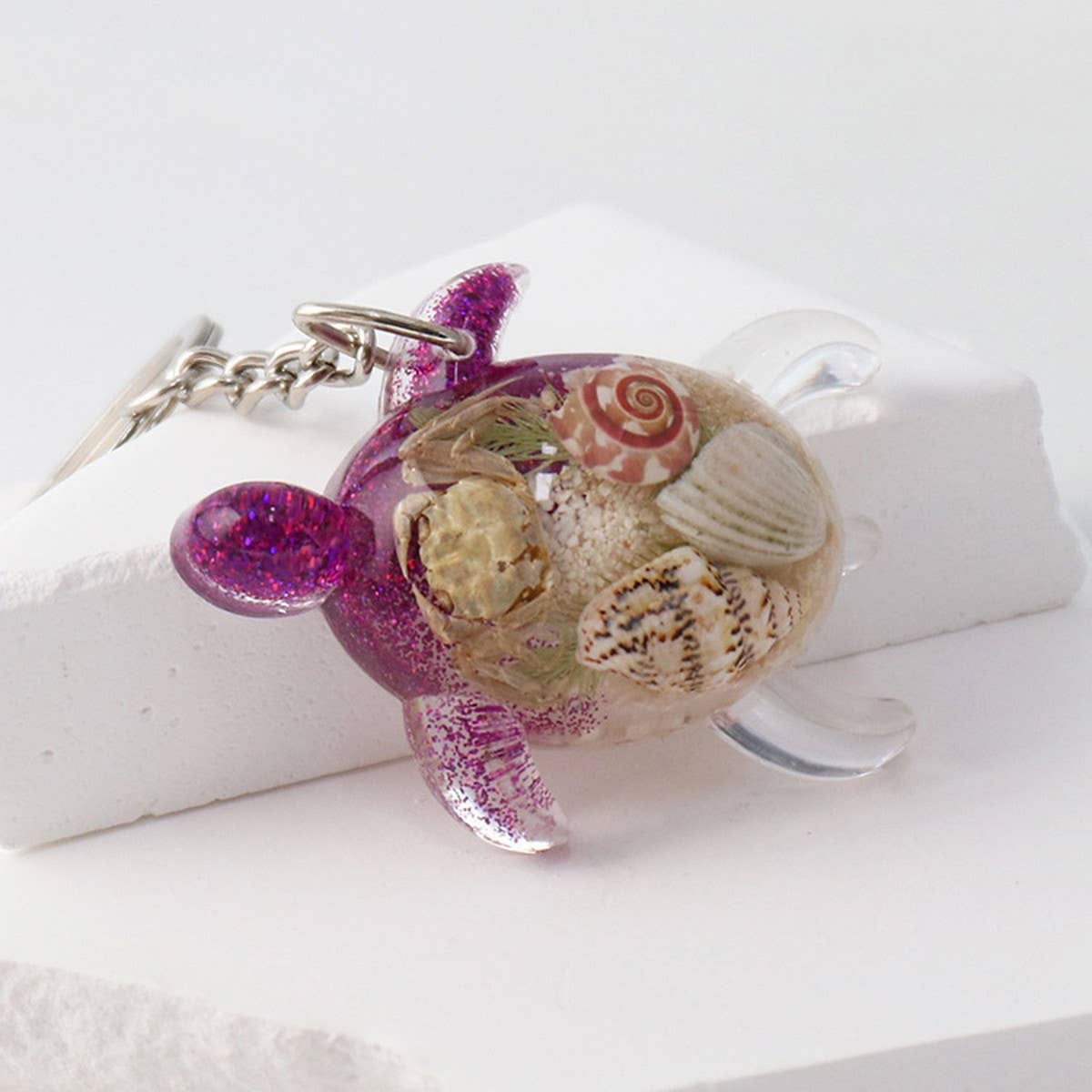 NEW SEASIDE CREATIVE TURTLE KEYCHAIN PENDANT