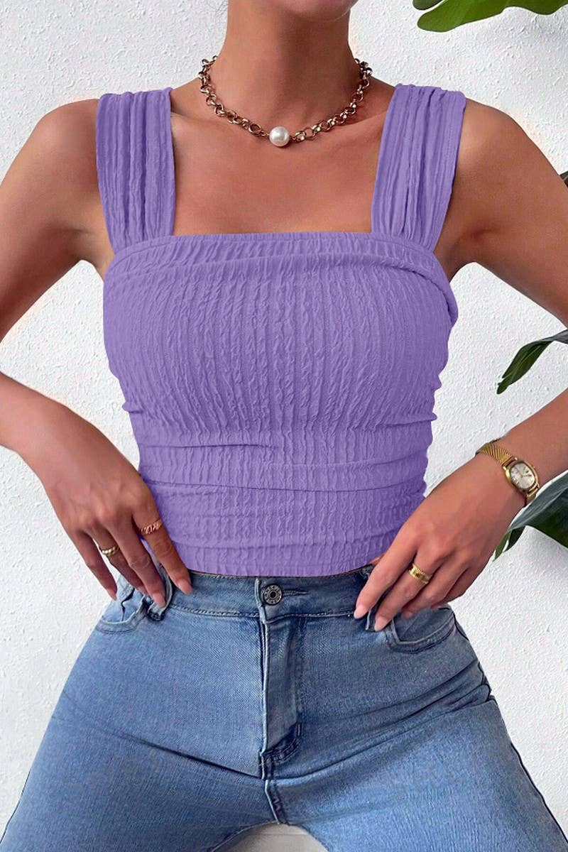 CWTTK1180_SQUARE NECK STRAP CROP TANK TOP