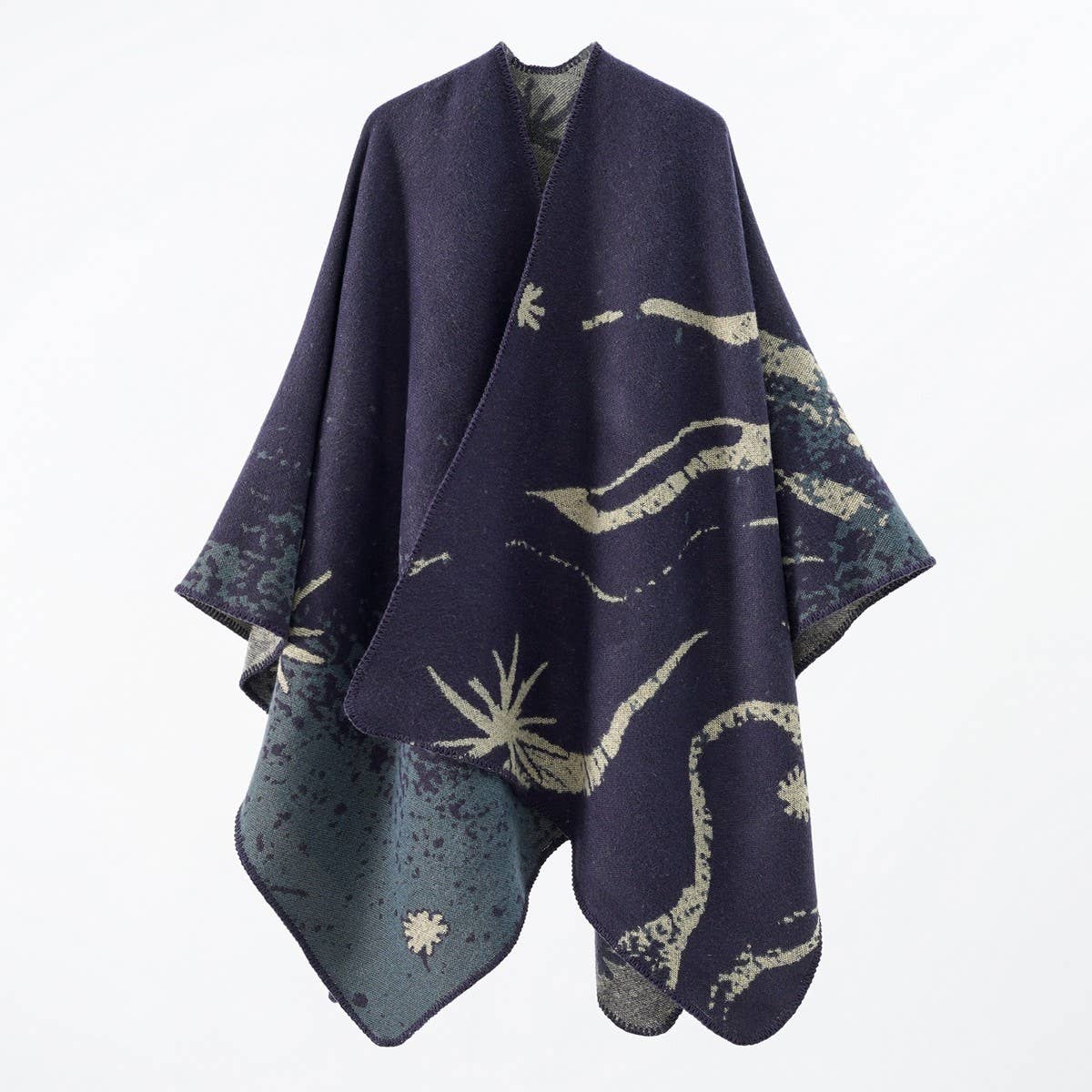 NEW FASHION WAVE PATTERN TRAVEL SHAWL WOMEN