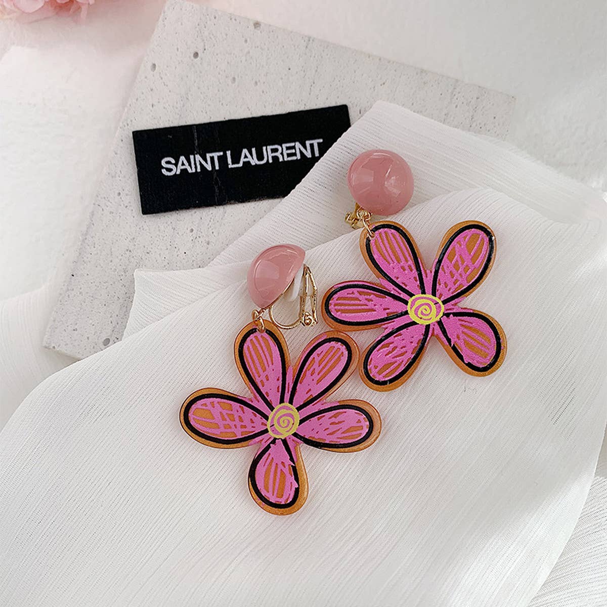 2024 NEW SIMPLE GRAFFITI FLOWER EARRINGS_CWAJE1641