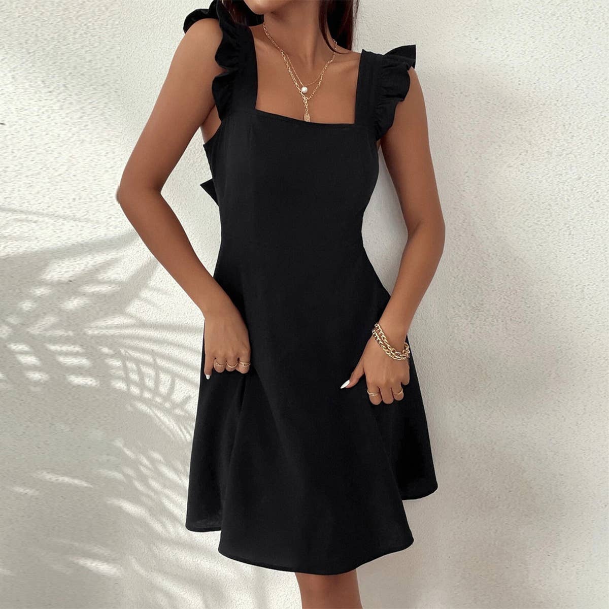 Bucolic camisole commuter holiday beach dress