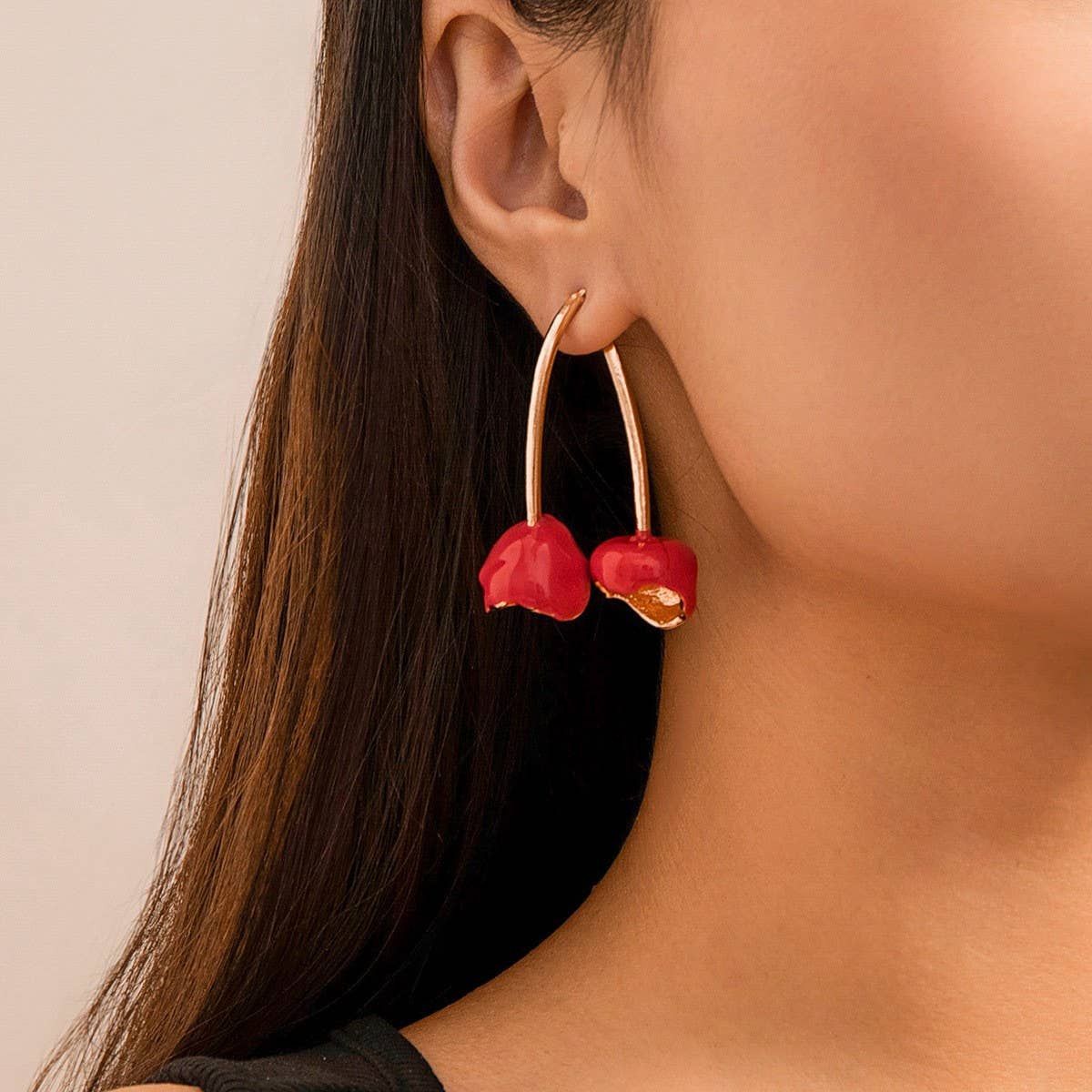 SWEET DOPAMINE ALLOY FRUIT EARRINGS
