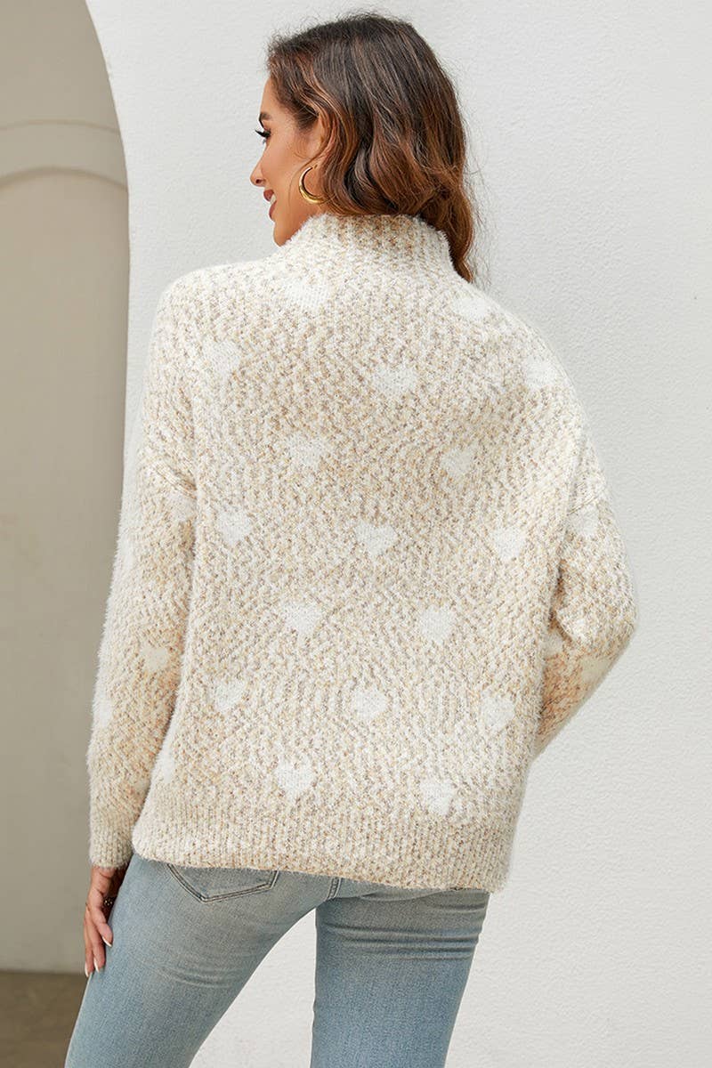 CWOSWL1721_Crew Neck Long Sleeve Pullover Sweater