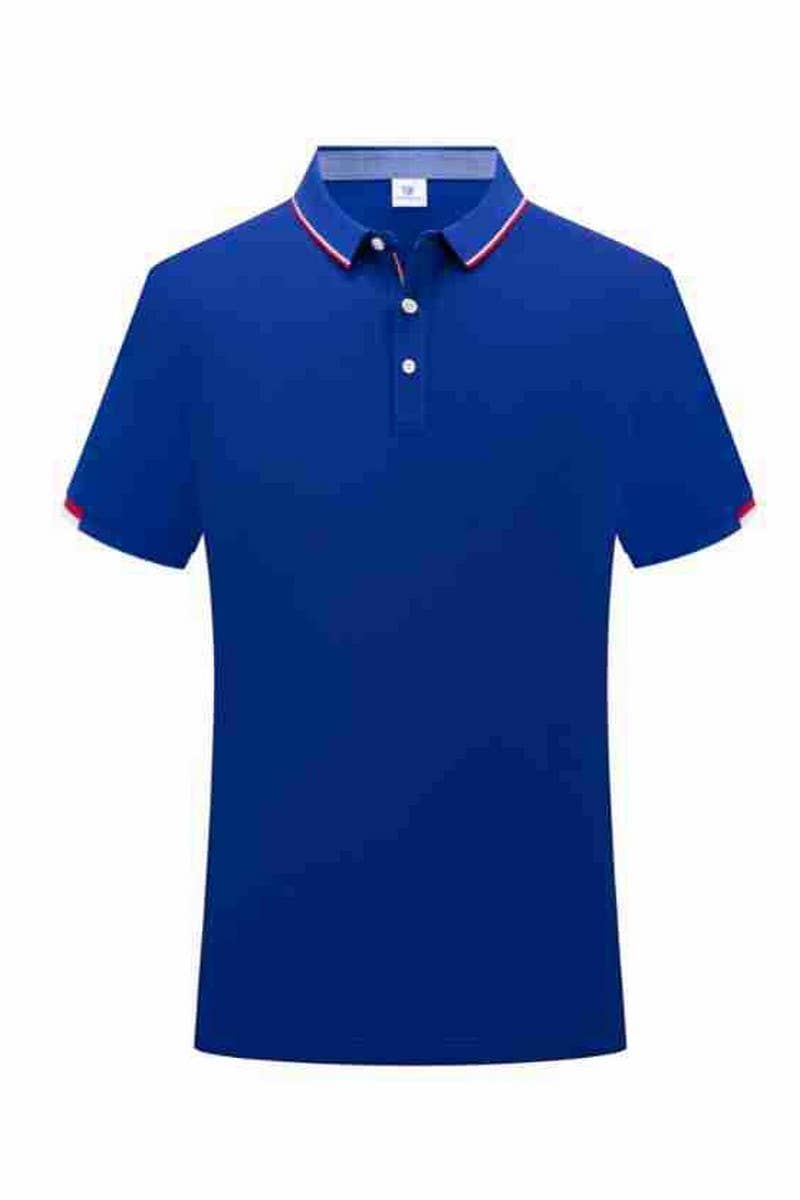 CWTBLS02441_COTTON EMBROIDERED CASUAL SHORT SLEEVE POLO