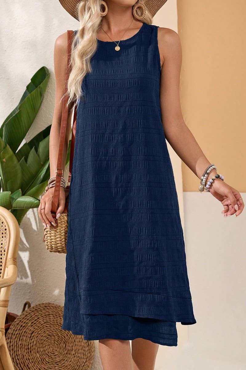 CWDHL0975_SUMMER FASHIONABLE ALL-MATCH SLEEVELESS DRESS